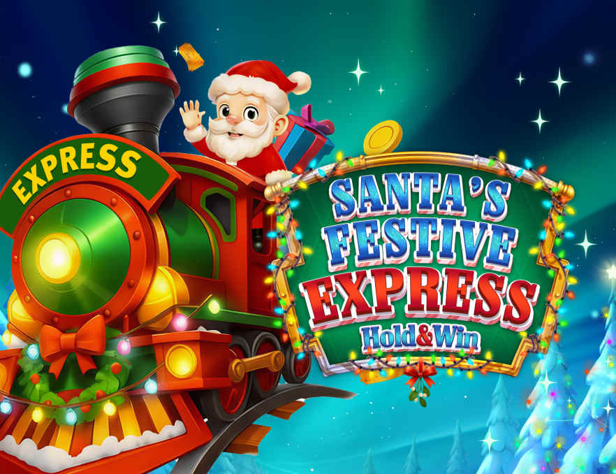 Santas Festive Express Hold And Win